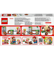 Lego Super Mario - In campeggio con Capitan Toad - Lego 72040 con 3 Figure, una Tenda e un Ponte che Crolla 6+ 159pz