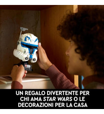 Lego Star Wars - Casco di Captain Rex - Lego 75349 il comandante della Legione 501 854pz Anni 18+