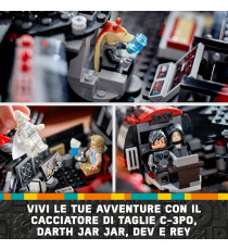 Lego Star Wars - Dark Falcon - Lego 75389 con Shooter, Cannoni e 6 Minifigure Incluso C-3PO 1579 pz Anni 10+