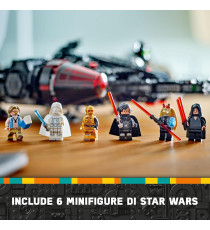 Lego Star Wars - Dark Falcon - Lego 75389 con Shooter, Cannoni e 6 Minifigure Incluso C-3PO 1579 pz Anni 10+