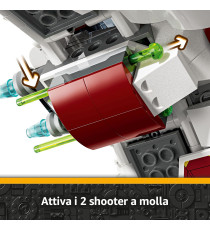 Lego Star Wars - Jedi Interceptor di Ahsoka - Lego 75401 con Anakin Skywalker con Spade Laser e Droide R7-A7 290pz Anni 8+