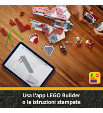 Lego Star Wars - Jedi Interceptor di Ahsoka - Lego 75401 con Anakin Skywalker con Spade Laser e Droide R7-A7 290pz Anni 8+