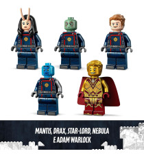 Lego Marvel - L’astronave dei Nuovi Guardiani - Lego 76255 Galassia Volume 3 con Mantis, Drax e Star-Lord Anni 10+ 1108pz