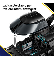 Lego Dc Batman - Batmobile Batman Forever - Lego 76304 Auto con Abitacolo Apribile e Interni Dettagliati Anni 12+ 909pz