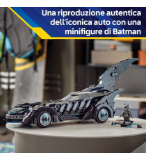 Lego Dc Batman - Batmobile Batman Forever - Lego 76304 Auto con Abitacolo Apribile e Interni Dettagliati Anni 12+ 909pz