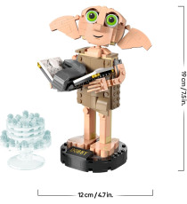 Lego Harry Potter - Dobby, l’elfo domestico - Lego 76421 Modello Snodabile 403pz Anni 8+