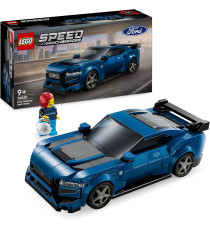 Lego Speed Champions - Auto sportiva Ford Mustang Dark Horse - Lego 76920 Dettagli originali del design Ford 344pz Anni 9+