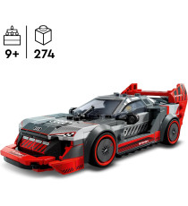 Lego Speed Champions - Auto da corsa Audi S1 e-tron quattro - Lego 76921 con l'alettone e il diffusore posteriore 274pz Anni 9+