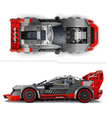 Lego Speed Champions - Auto da corsa Audi S1 e-tron quattro - Lego 76921 con l'alettone e il diffusore posteriore 274pz Anni 9+