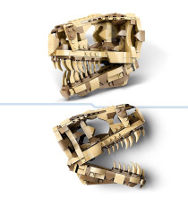 Lego Jurassic World - Fossili di dinosauro: Teschio di T.rex - Lego 76964 con teschio snodabile Anni 9+ 577pz
