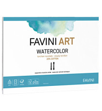Album Acquerello - 25 x 35 cm - 340 gr - 10 fogli - Favini