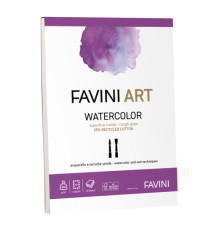 Album collato Watercolor - A4 - 300 gr - 10 fogli - Favini Art
