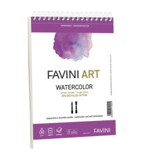 Album spiralato Watercolor - A5 - 300 gr - 20 fogli - Favini Art