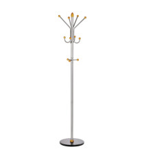 Appendiabiti - 11 posti - 185 x 40 cm - argento - Alco