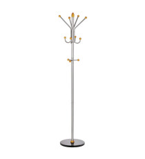 Appendiabiti - 11 posti - 185 x 40 cm - argento - Alco