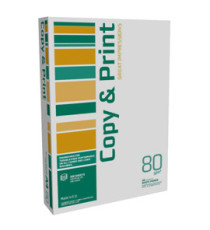 Carta fotocopie - A4 - 80 gr - bianco - Copy & Print - conf. 500 fogli