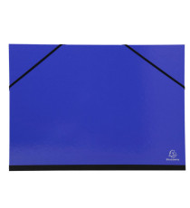 Cartella porta disegni con elastico angolare Iderama - A3 - cartoncino plastificato - colori assortiti - Exacompta