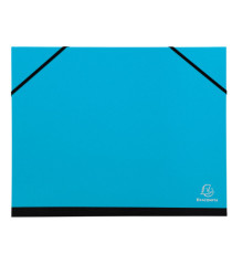 Cartella porta disegni con elastico angolare Iderama - A4 - cartoncino plastificato - colori assortiti - Exacompta