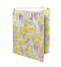 Cartella progetti Nature Flowers - 26 x 34 cm - dorso 3 cm - con elastico - Pigna