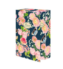 Cartella progetti Nature Flowers - 26 x 34 cm - dorso 7 cm - con elastico - Pigna