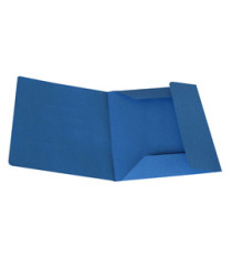 Cartellina 3 lembi - 200 gr - 25 x 33 cm - cartoncino manilla - azzurro - Cartotecnica del Garda - conf. 50 pezzi