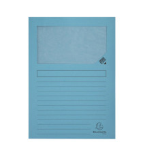 Cartellina a L con finestra Forever - 130g - A4 - colori assortiti - Exacompta - conf. 10 pezzi