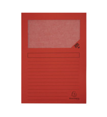 Cartellina a L con finestra Forever - 130g - A4 - colori assortiti - Exacompta - conf. 10 pezzi