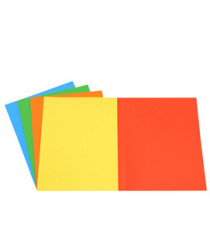 Cartellina semplice - 200 gr - A4 - cartoncino bristol - 5 colori assortiti - Starline - conf. 50 pezzi