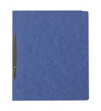 Cartellina semplice con pressino- 265 gr - A4 - cartone pressato - blu - Pagna