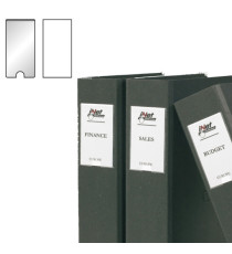 Portaetichette adesivo - 22 x 102 mm - trasparente - Djois - conf. 12 pezzi