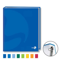 Raccoglitore Color - A4 - 4 anelli tondi 30 mm - dorso 4 cm - colori assortiti - BM