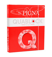 Raccoglitore Quablock - A4 - 4 anelli tondi 30 mm - dorso 4 cm - Pigna