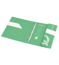 Raccoglitore Quablock - A4 - 4 anelli tondi 30 mm - dorso 4 cm - Pigna