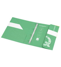 Raccoglitore Quablock - A4 - 4 anelli tondi 30 mm - dorso 4 cm - Pigna