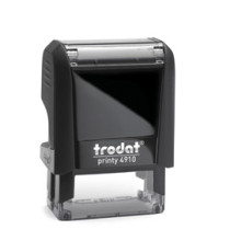 Timbro Original Printy 4.0 4910 - personalizzabile - 26 x 10 mm - 3 righe - autoinchiostrante - Trodat