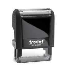 Timbro Original Printy 4.0 4911 - personalizzabile - 38 x 14 mm - 4 righe - autoinchiostrante - Trodat