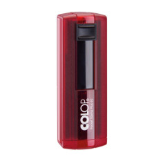 Timbro Pocket Stamp Plus 40 - 23 x 59 mm - 6 righe - autoinchiostrante - rosso rubino - Colop