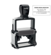 Timbro Professional 5206 - personalizzabile - 56 x 33 mm - 8 righe - autoinchiostrante - Trodat