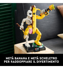 Lego Fortnite - Bananita sbucciata - Lego 77072 on Lancia-Vernice, Piccone e Supporto Anni 18+ 1414pz