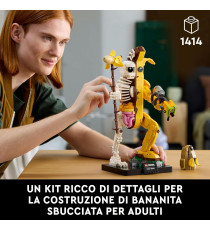 Lego Fortnite - Bananita sbucciata - Lego 77072 on Lancia-Vernice, Piccone e Supporto Anni 18+ 1414pz