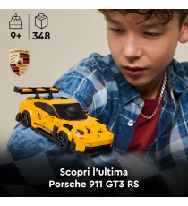 Lego Speed Champions - Super car Porsche 911 GT3 RS - Lego 77239 con Minifigure del Pilota Anni 9+ 348pz