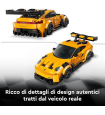 Lego Fortnite - Super car Porsche 911 GT3 RS - Lego 77239 con Minifigure del Pilota Anni 9+ 348pz