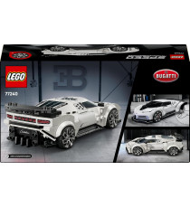 Lego Speed Champions - Hyper Sports Car Bugatti Centodieci - Lego 77240 con Minifigure del Pilota Anni 9+ 291pz