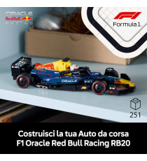 Lego Speed Champions - Auto da corsa F1® Oracle Red Bull Racing RB20 - Lego 77243 con Minifigure del Pilota Anni 18+ 251pz