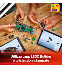 Lego Speed Champions - Auto da corsa Aston Martin Aramco F1® AMR24 - Lego 77245 con Minifigure del Pilota Anni 10+ 269pz