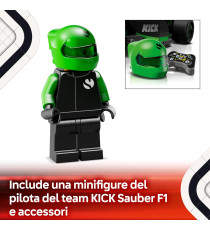 Lego Speed Champions - Auto da corsa KICK Sauber F1® Team C44 - Lego 77247 con Minifigure del Pilota Anni 10+ 229pz