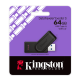Pendrive Kingston DT Exodia S 64GB 3.2 gen1 Datatravel 64 GB DTX 2.0 - USB 2.0 DTXS/64GB Drive Flash con cappuccio a rotazione