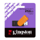 Pendrive Kingston DT Exodia S 256GB 3.2 gen1 Datatravel 256 GB DTX 2.0 - USB 2.0 DTXS/256GB Drive Flash cappuccio a rotazione