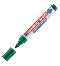 Marcatore per lavagne bianche 660 - punta conica - da 1,5 a 3 mm - Edding - astuccio 4 pezzi