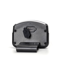 Torcia lampada da testa led frontale a batteria 0.3w 20 lumen 6500k luce fredda L48xW16xH30mm IP44